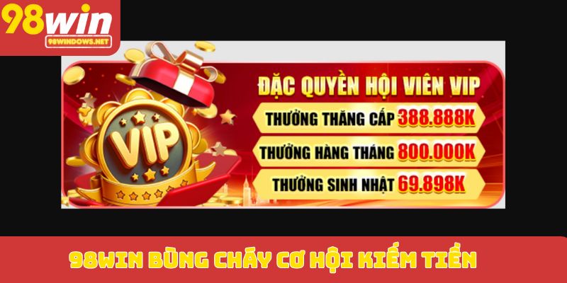 98WIN bùng cháy cơ hội kiếm tiền